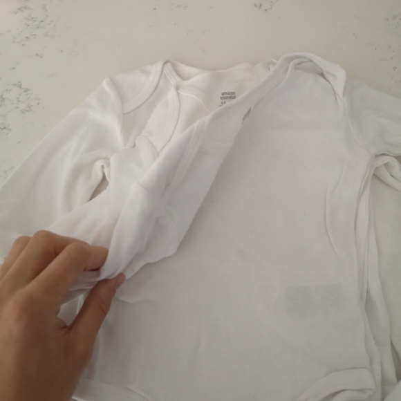 Amazon essential white long onesie - Picture 4 of 4